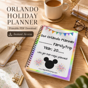 Orlando Holiday Planner PDF | Family Trip Planner, Budget & Packing Lists